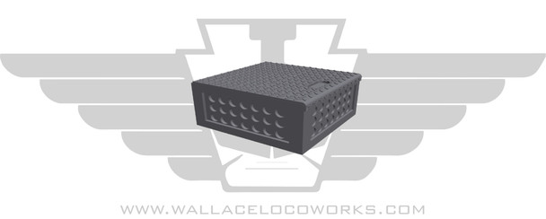 Wallace Locomotive Works 045 - NS Spare Knuckle Box (2)  - HO Scale