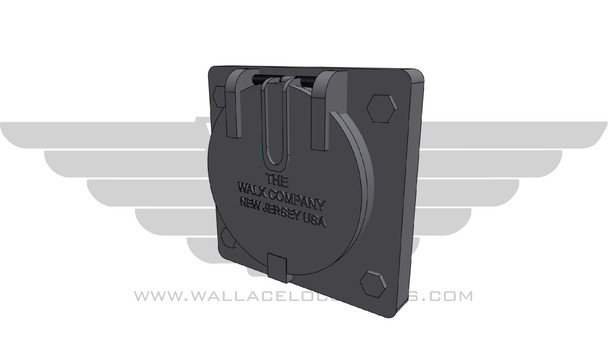 Wallace Locomotive Works 052 - Generic MU Receptacle (4)  - HO Scale