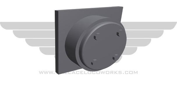 Wallace Locomotive Works 115 - NS SD60I/M Marker Covers  - HO Scale