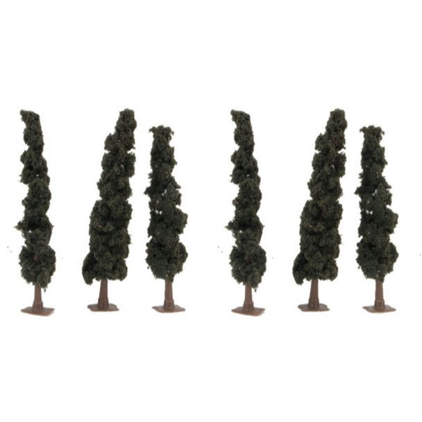 JTT 592135 - Conifer 5-1/2 - 6" - 6pcs    - Multi Scale