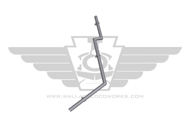 Wallace Locomotive Works 165 - NS Style AC Drain Pipe  - HO Scale