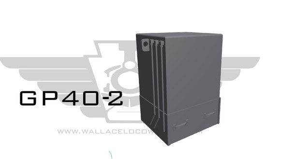 Wallace Locomotive Works 172 - Conrail Flange Lubrication SD40-2  - HO Scale