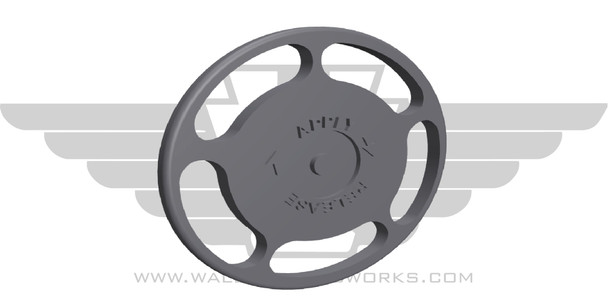 Wallace Locomotive Works 176 - Handbrake wheel style 2  - HO Scale
