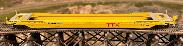 Aurora Miniatures 311007 - Gunderson 53’ All-Purpose Well Car (Rebuilt) TTX (DTTX) 471776 - HO Scale