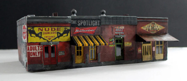 Downtown Deco 2029 - Bad To The Bone Block
  - N Scale Kit