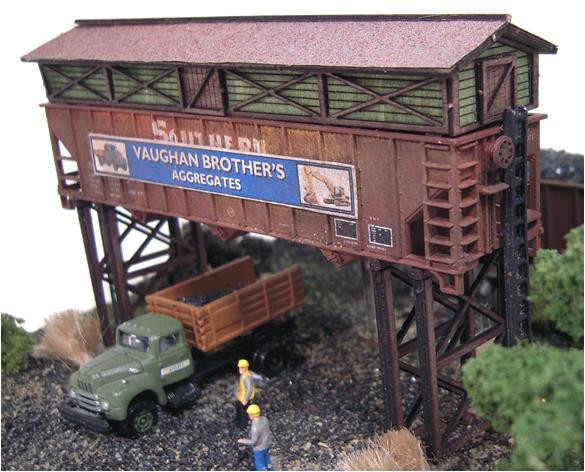 N Scale Architect 10030 - Trackside Series – Gravel & Coal Company Kit  - N Scale Kit