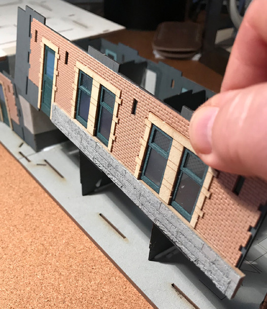 N Scale Architect 10049 - New York Central ‘Lines West Station’ Kit  - N Scale Kit