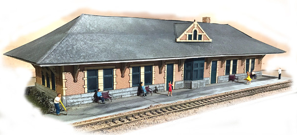 N Scale Architect 10049 - New York Central ‘Lines West Station’  - N Scale Kit