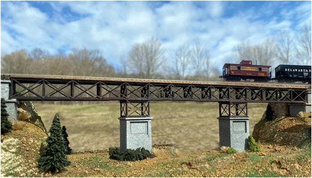 N Scale Architect 10055 - Sherwood’s Bridge – Base Kit  - N Scale Kit