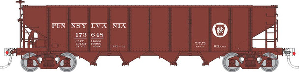 Rapido 178002A-189822 - H21A 4-Bay Hopper Pennsylvania (PRR) 189822 Red Circle Keystone - HO Scale