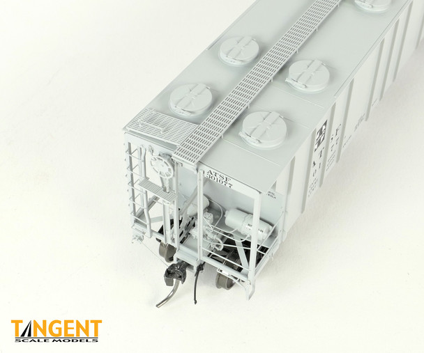 Tangent Scale Models 35010-06 - Pullman-Standard PS-2 3215CuFt Covered Hopper Atchison, Topeka and Santa Fe (ATSF) 301060 - HO Scale