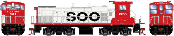 Athearn Genesis 66371 - EMD MP15AC (DCC and Sound) Soo Line (SOO) 1558 - HO Scale