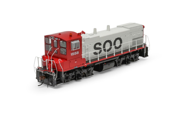 Athearn Genesis 66371 - EMD MP15AC (DCC and Sound) Soo Line (SOO) 1558 - HO Scale