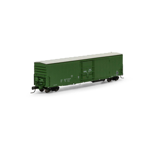 Athearn 1497 - 57' FGE Mechanical Reefer w/ Sound Data Only Green - N Scale