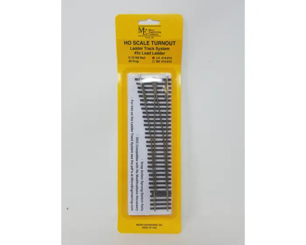 Micro Engineering 14-814 - Code 70 #5c Lead Ladder LH  - HO Scale