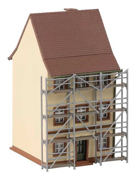 Faller 232175 -  Old-Town House with Scaffolding  - N Scale Kit