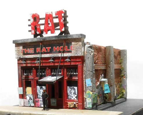 Downtown Deco 1085 - The Rat Hole  - HO Scale Kit