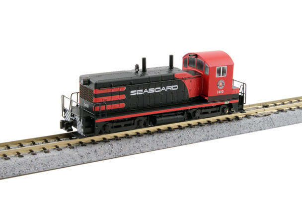 Kato 176-4395 - EMD NW2 Switcher KOBO Custom Paint DC Silent Seaboard Air Line (SAL) 1410 - N Scale