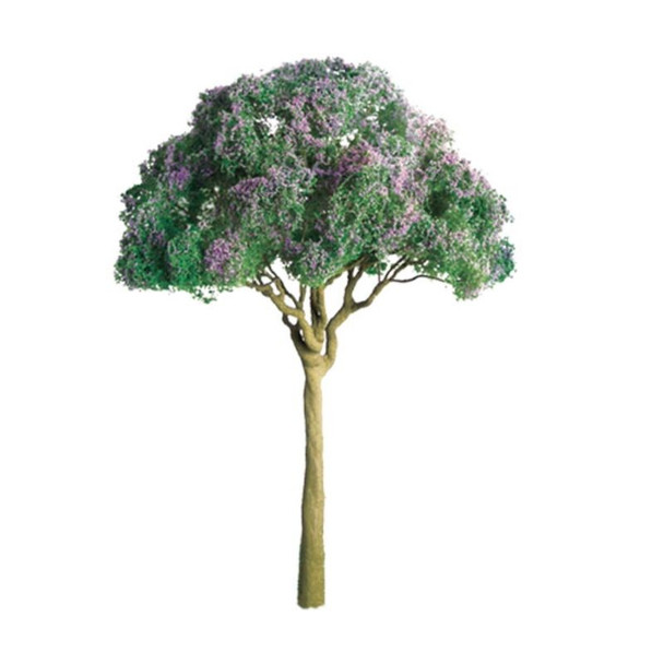 JTT 594280 - Professional Trees: Purple Jacaranda 2" - 4pcs    - Multi Scale