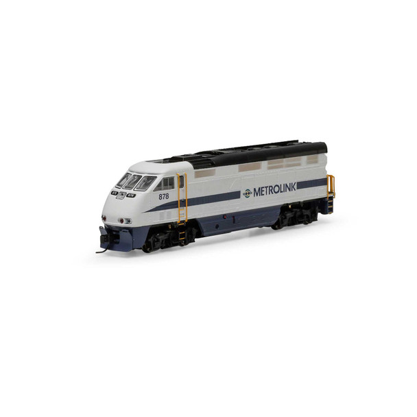 Athearn 15306 - EMD F59PHI DC Silent Metrolink (SCAX) 878 - N Scale