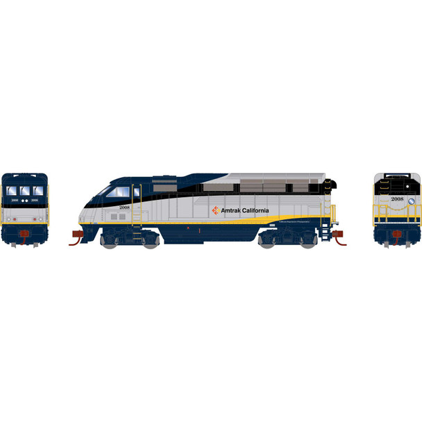 Athearn 15308 - EMD F59PHI (DC Silent) Amtrak California (CDTX) 2008 - N Scale