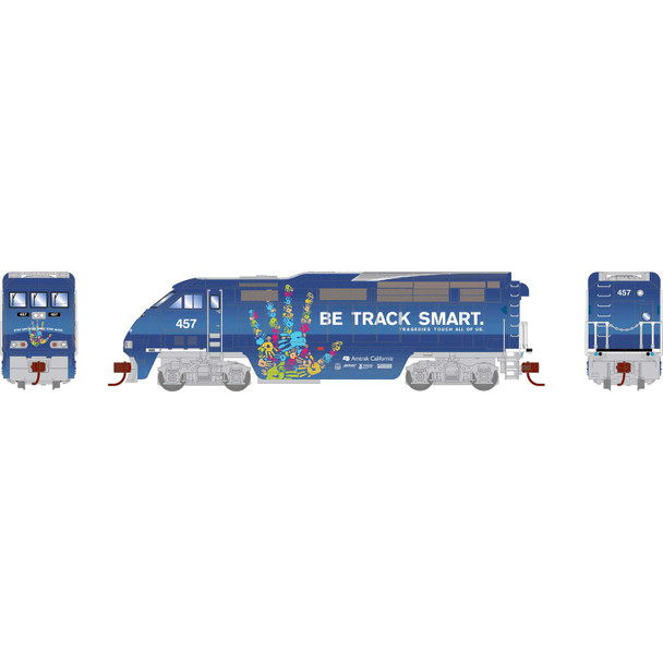 Athearn 15398 - EMD F59PHI w/ DCC and Sound Amtrak (AMTK) 457 BE TRACK SMART - N Scale