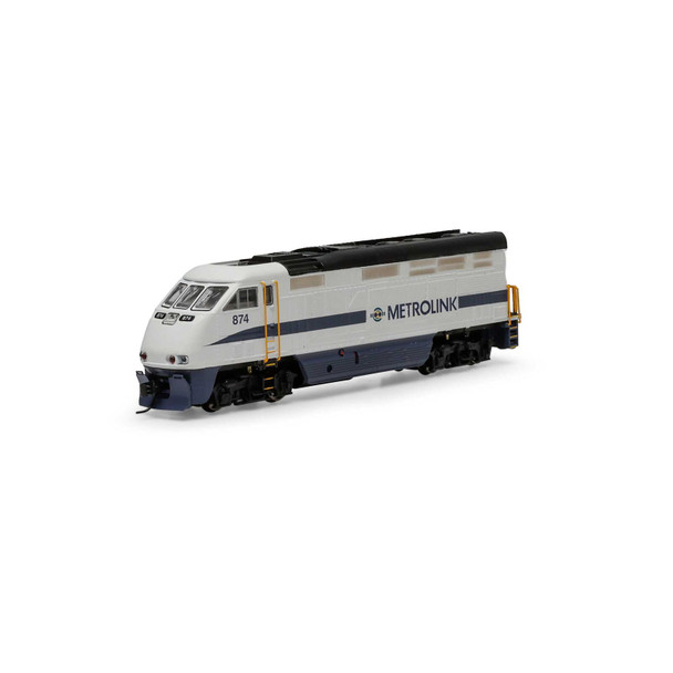 Athearn 15405 - EMD F59PHI w/ DCC and Sound Metrolink (SCAX) 874 - N Scale
