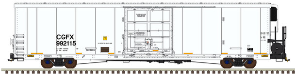 Atlas Master 20007339 - 64' Trinity Reefer Cedar Grove Logistics, LLC (CGFX) 992133 - HO Scale