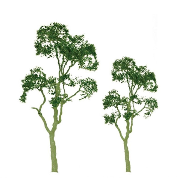 JTT 594408 - Professional Trees: Gum 1" - 6pcs    - Multi Scale