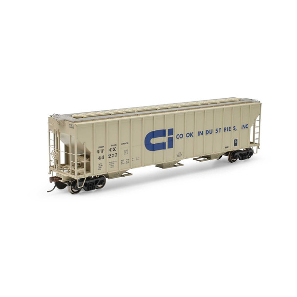 Athearn 1320 - 54' FMC 4700 Covered Hopper UTCX 44277 - HO Scale