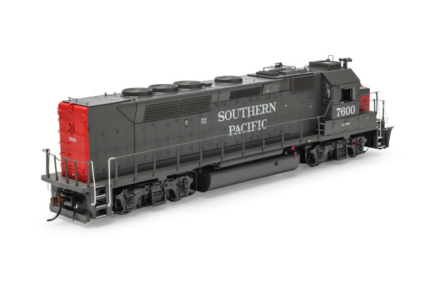 Athearn Genesis 64835 - EMD GP40P-2 DC Silent Southern Pacific (SP) 7600 80's Version - HO Scale