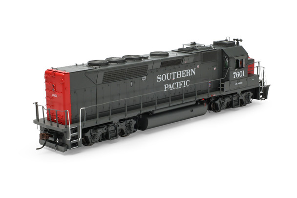 Athearn Genesis 64836 - EMD GP40P-2 DC Silent Southern Pacific (SP) 7601 80's Version - HO Scale