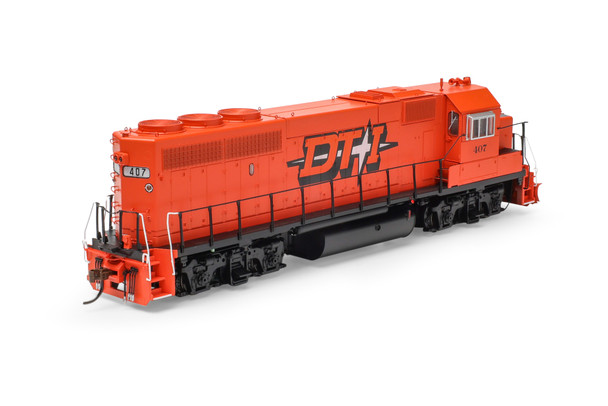 Athearn Genesis 64931 - EMD GP40-2 w/ DCC and Sound Detroit, Toledo and Ironton (DTI) 407 - HO Scale
