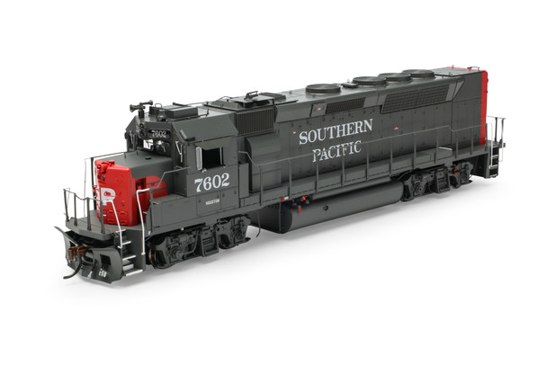 Athearn Genesis 64937 - EMD GP40P-2 w/ DCC and Sound Southern Pacific (SP) 7602 80's Version - HO Scale