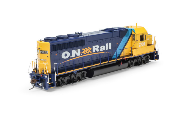 Athearn Genesis 64939 - EMD GP40-2 w/ DCC and Sound Ontario Northland (ONT) 2201 - HO Scale