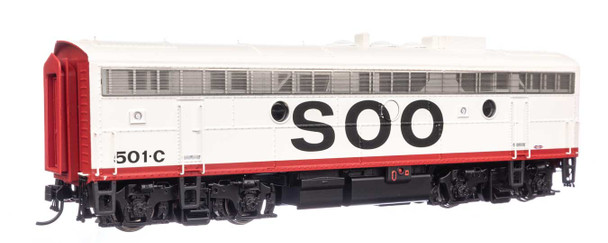 Walthers Proto 920-49554 - EMD FP7 & F7B DC Silent Soo Line (SOO) 501A & 501C - HO Scale