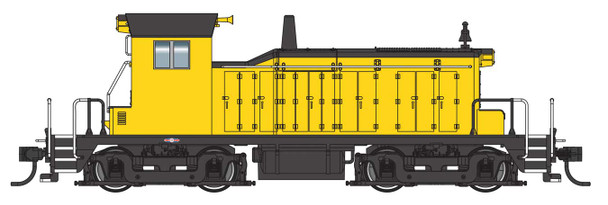 PRE-ORDER: Walthers Mainline 910-9235 - EMD SW1 DC Silent Industrial Yellow - HO Scale
