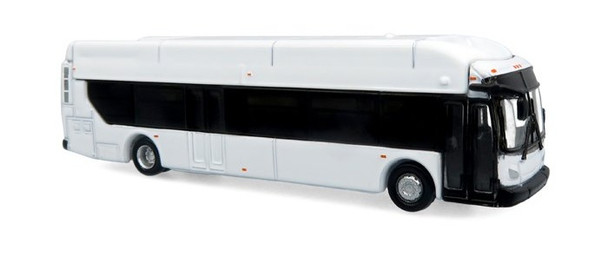 Iconic Replicas 160-0576 - NFI Xcelsior XN40 Transit Bus: Blank White  - N Scale