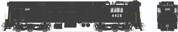 PRE-ORDER: Rapido 52018 - GE E44a Electric (DC Silent) Conrail (CR) 4453 - HO Scale