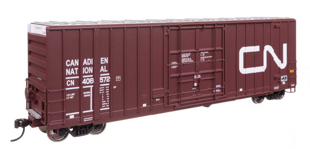 Walthers Proto 920-101715 - 50' Gunderson Hi-Cube Paper Service Boxcar Canadian National (CN) 406572 - HO Scale