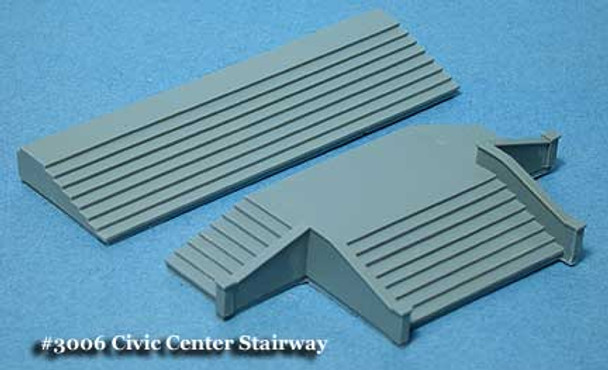 Fine N-Scale Products FNA-3006 - Easy Streets Civic Center Stairway  - N Scale