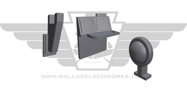 Wallace Locomotive Works WALX-988 - NS SD60E OCS KIT  - HO Scale