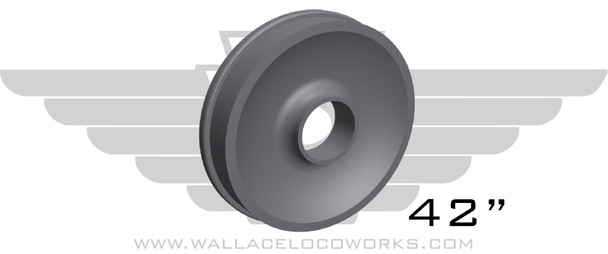 Wallace Locomotive Works WALX-972 - SCRAP Locomotive WHEELS 42 inch  - HO Scale