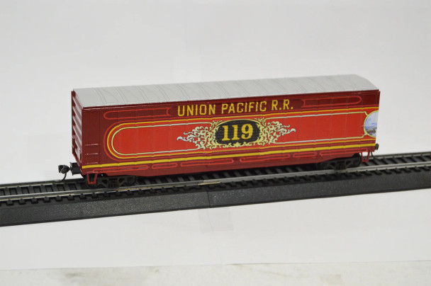 Value Trains USA HO10074 - ACF 50'6" Boxcar Union Pacific 119 Commemorative Scheme Union Pacific (UP) 119 - HO Scale