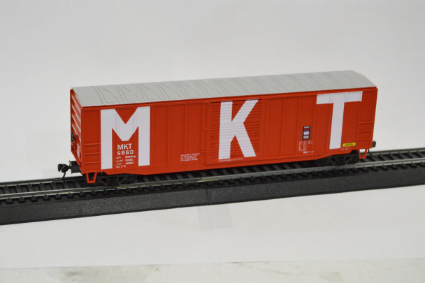 Value Trains USA HO10079-5661 - ACF 50'6" Boxcar MKT Big Lettering Red Scheme Missouri-Kansas-Texas (MKT) 5661 - HO Scale