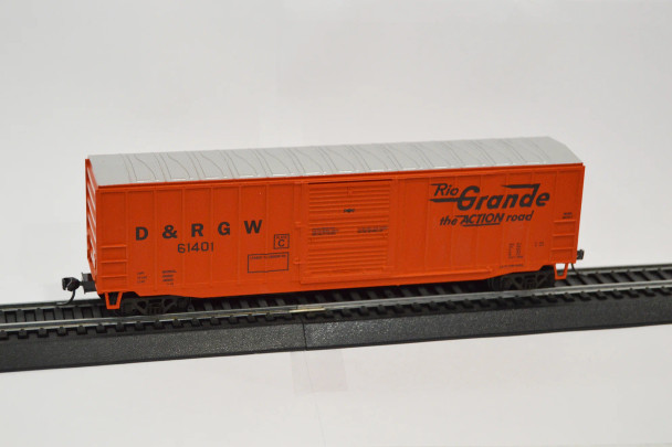 Value Trains USA HO10082-61414 - ACF 50'6" Boxcar Rio Grande D&RGW Scheme Denver & Rio Grande Western (D&RGW) 61414 - HO Scale
