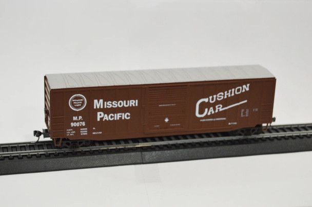 Value Trains USA HO10091-92238 - ACF 50'6" Boxcar Missouri Pac Cushion Car Scheme Missouri Pacific (MP) 92238 - HO Scale