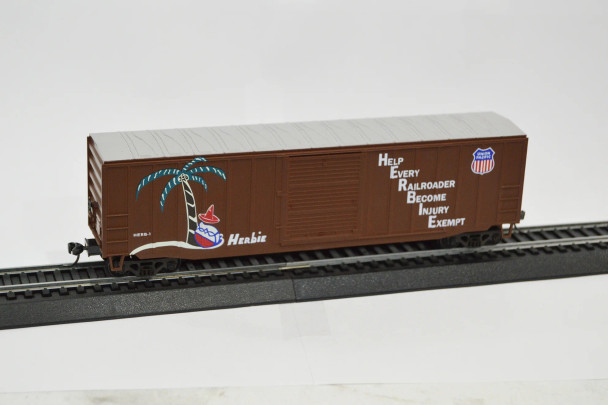 Value Trains USA HO10093 - ACF 50'6" Boxcar Union Pacific Herbie Scheme Union Pacific (UP) HERB-1 - HO Scale