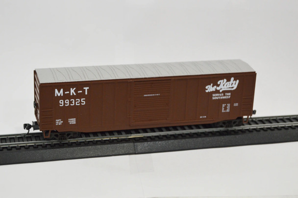 Value Trains USA HO10094-99334 - ACF 50'6" Boxcar MKT The Katy Scheme Missouri-Kansas-Texas (MKT) 99334 - HO Scale