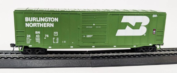 Value Trains USA HO10200-244408 - ACF 50'6" Boxcar Burlington Northern Big "BN" Scheme Burlington Northern (BN) 244408 - HO Scale